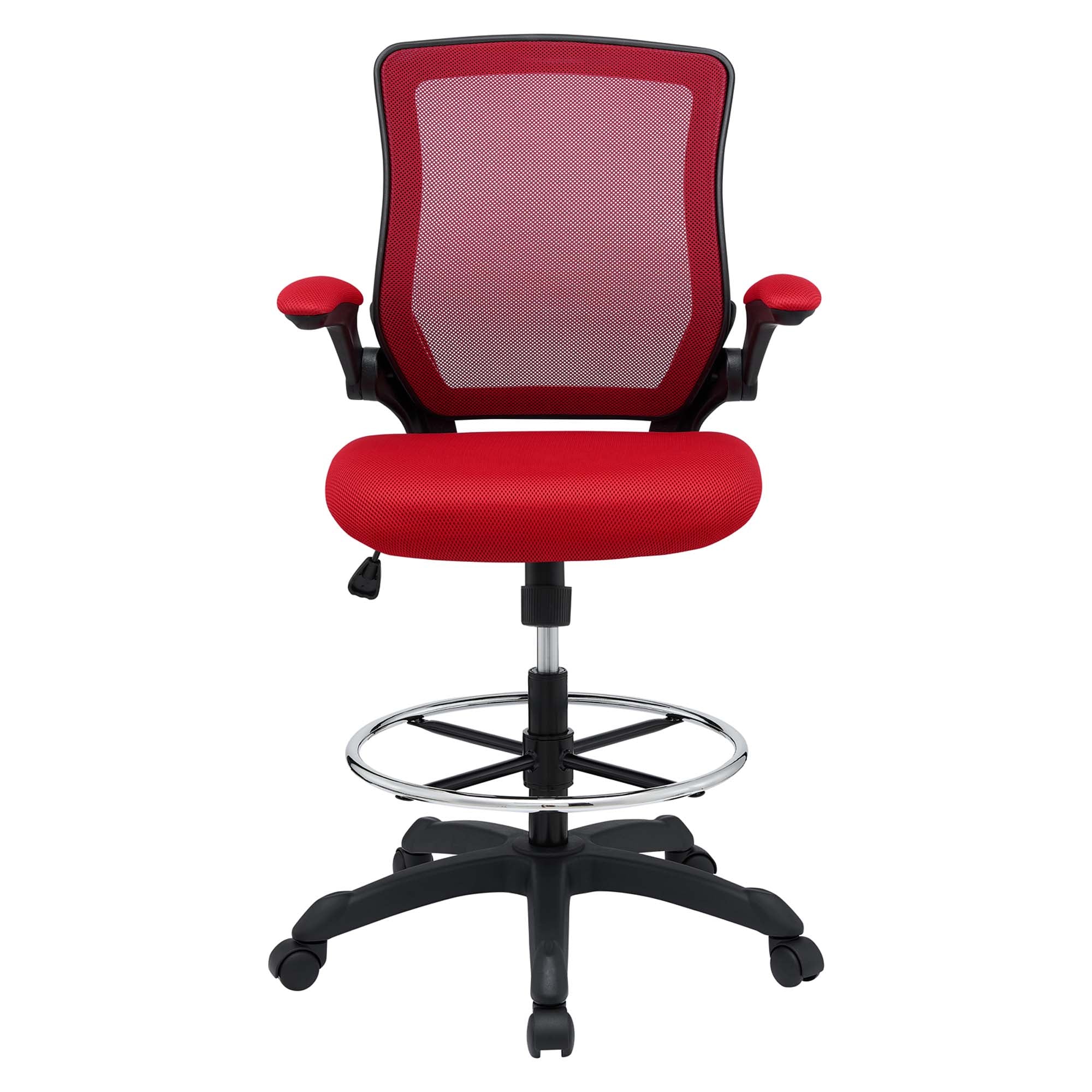 Veer Drafting Chair - Red