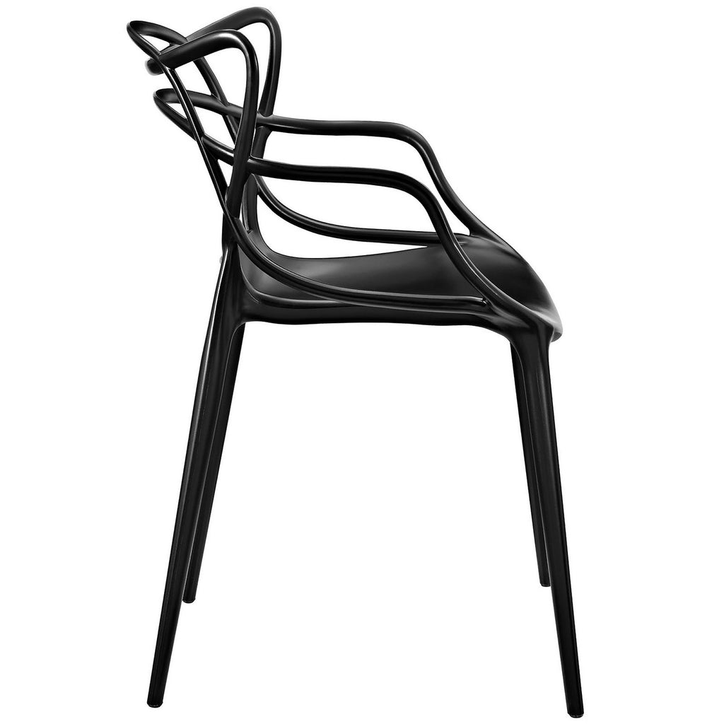 Entangled Dining Armchair - Black