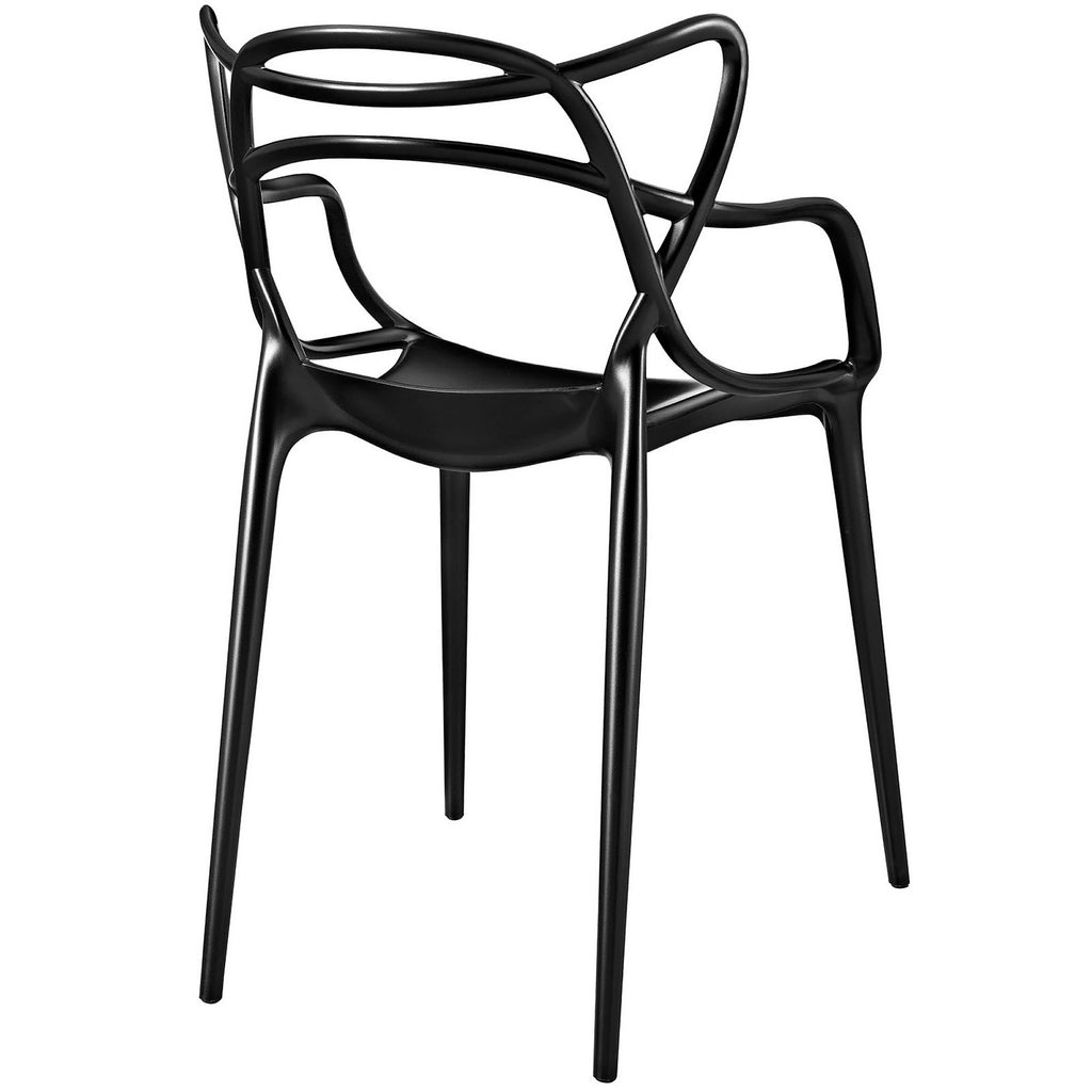 Entangled Dining Armchair - Black