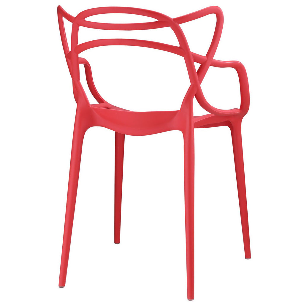 Entangled Dining Armchair - Red