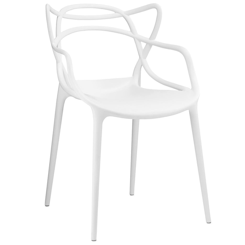 Entangled Dining Armchair - White