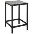 Maine Outdoor Patio Bar Table - Brown Gray