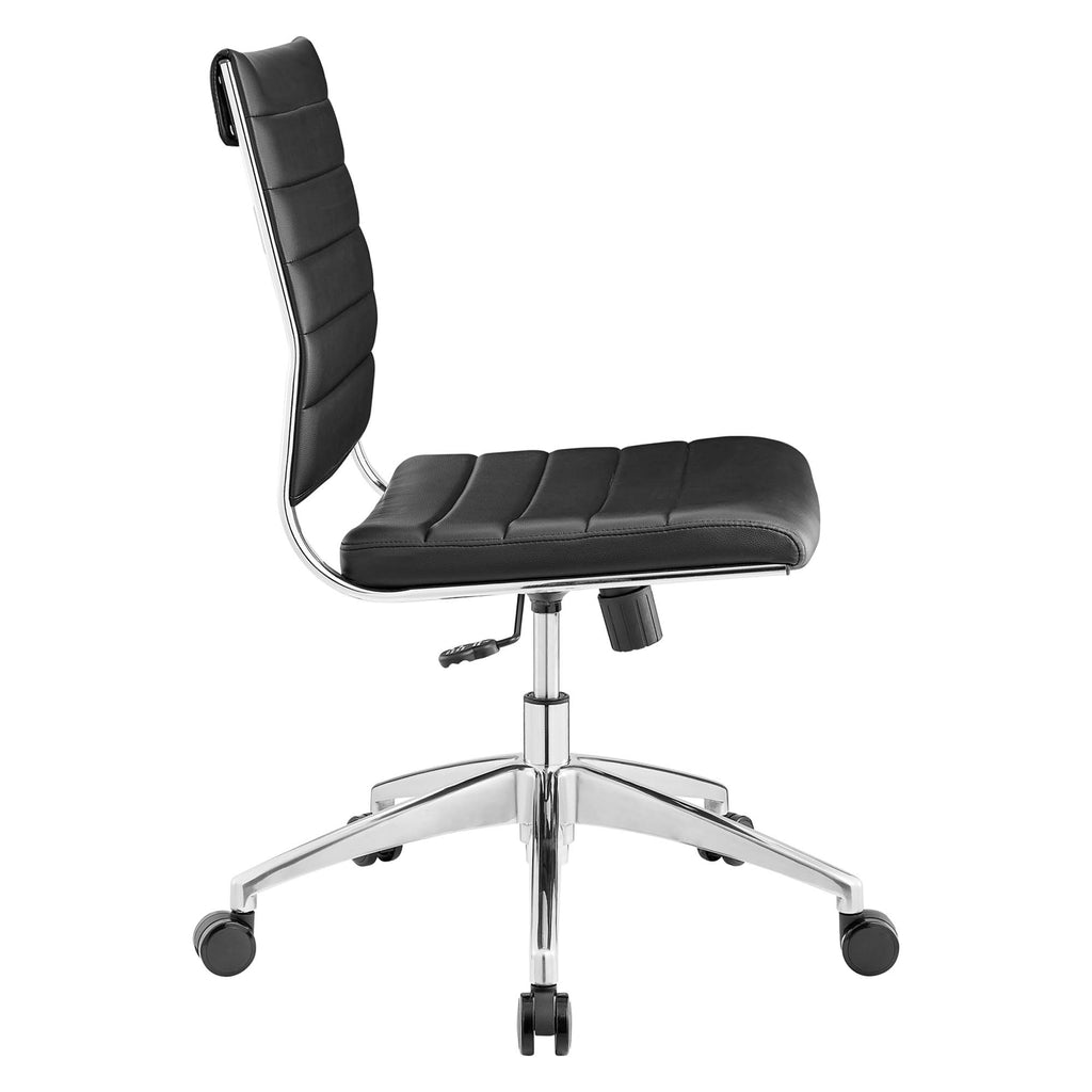 Jive Armless Mid Back Office Chair - Black