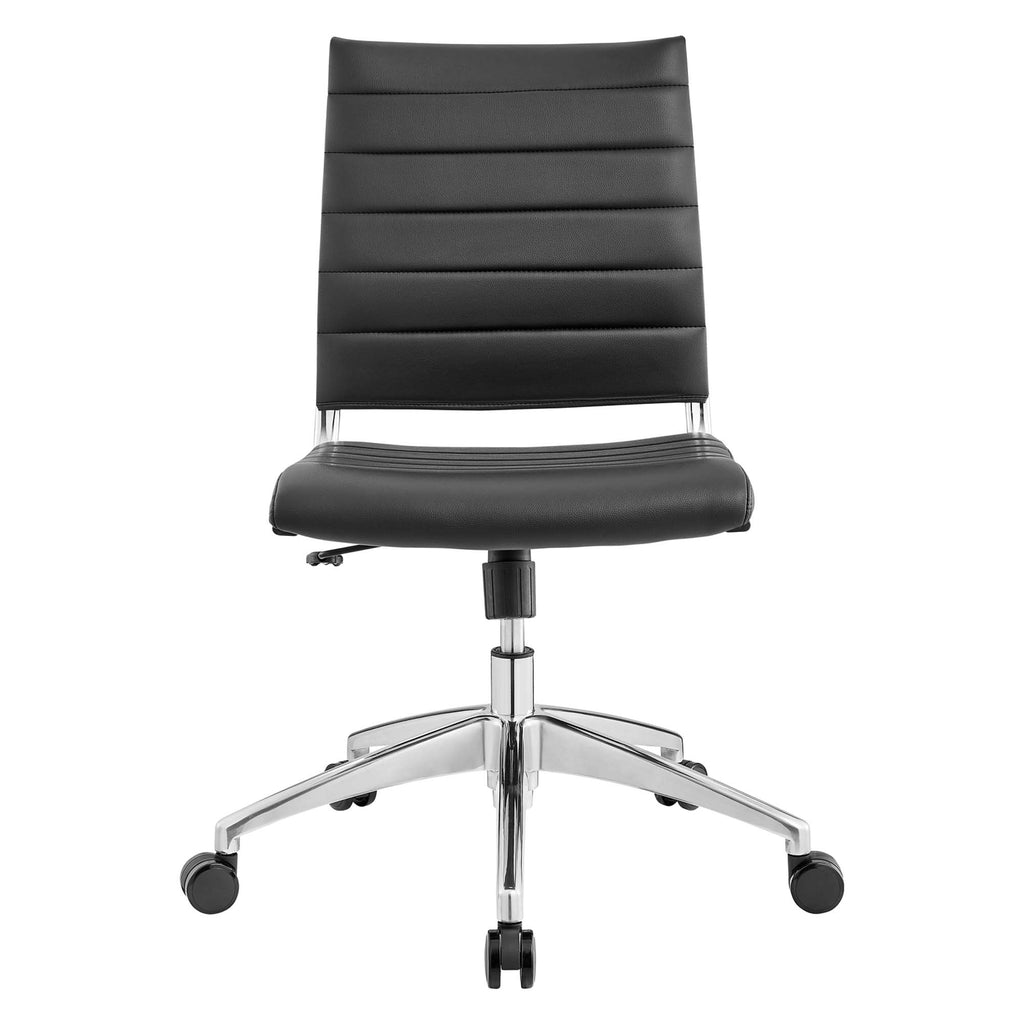 Jive Armless Mid Back Office Chair - Black