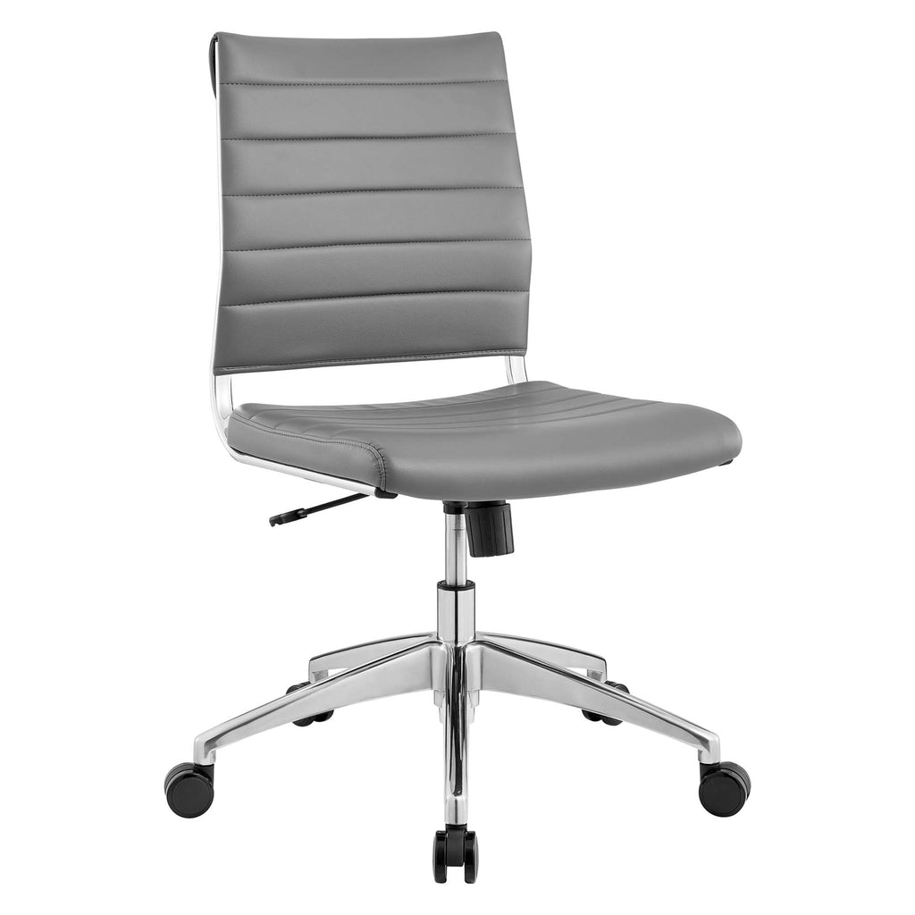 Jive Armless Mid Back Office Chair - Gray