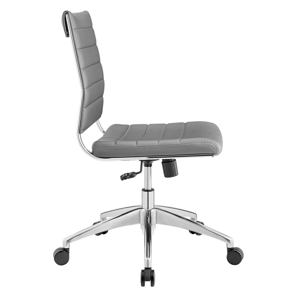 Jive Armless Mid Back Office Chair - Gray