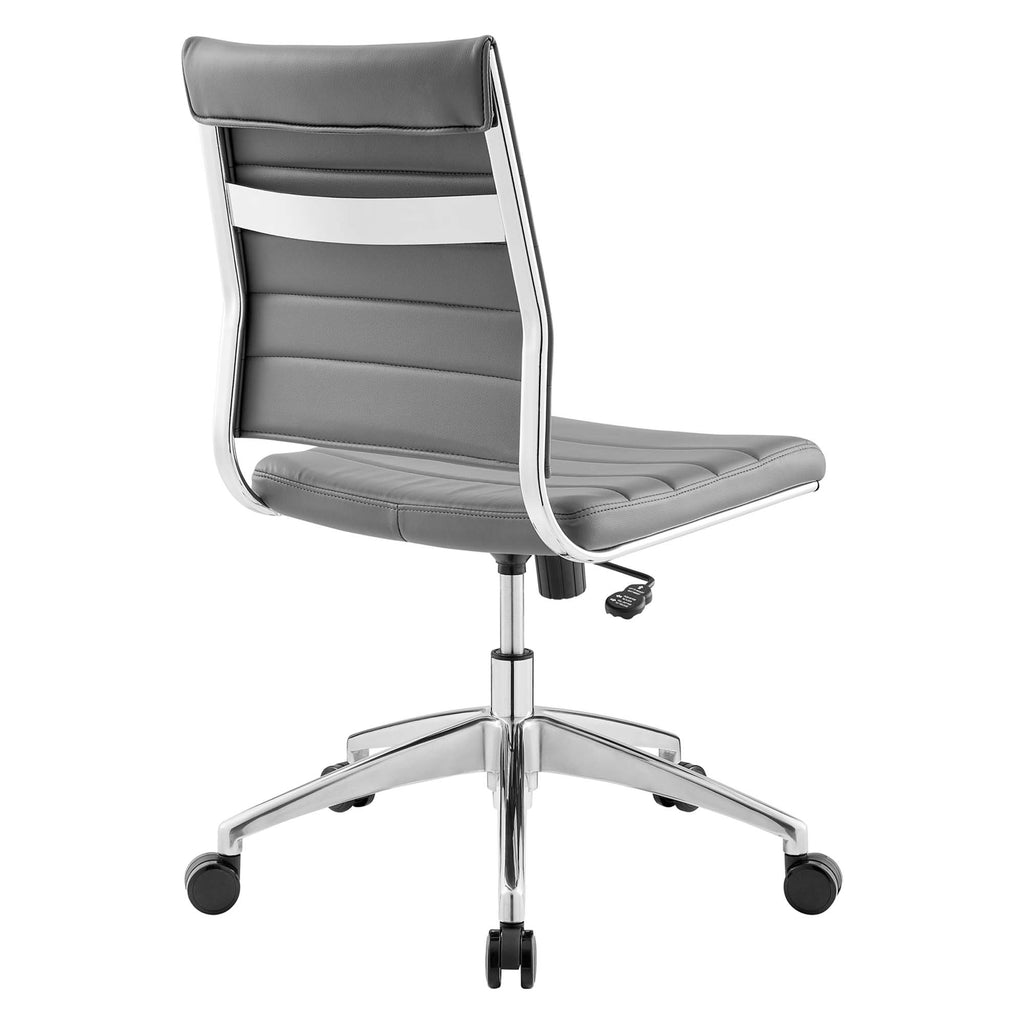 Jive Armless Mid Back Office Chair - Gray