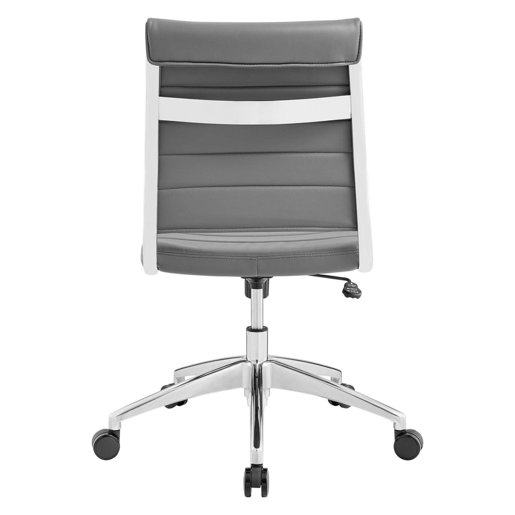 Jive Armless Mid Back Office Chair - Gray