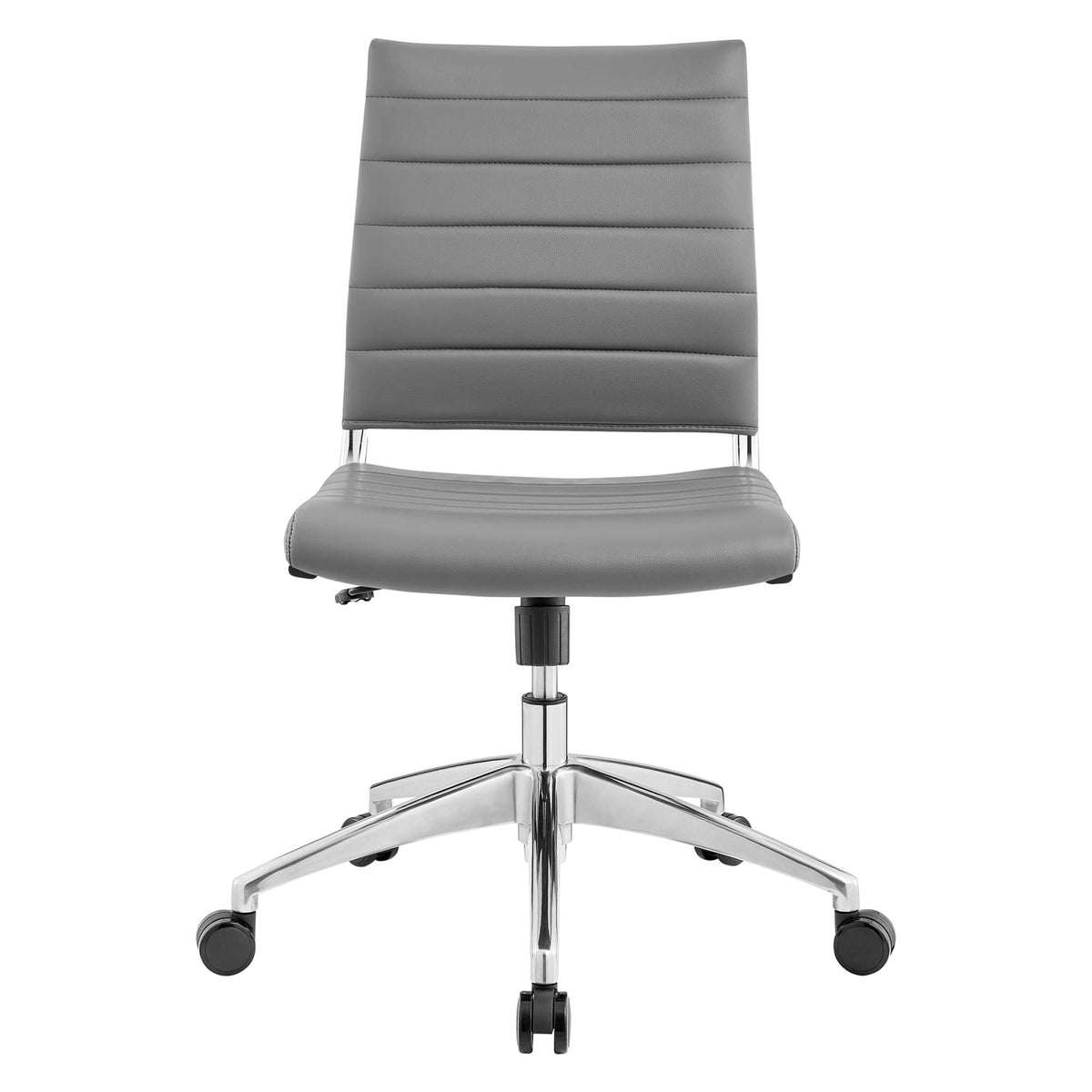 Jive Armless Mid Back Office Chair - Gray