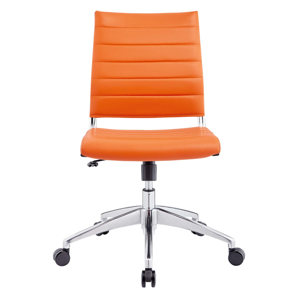 Jive Armless Mid Back Office Chair - Orange