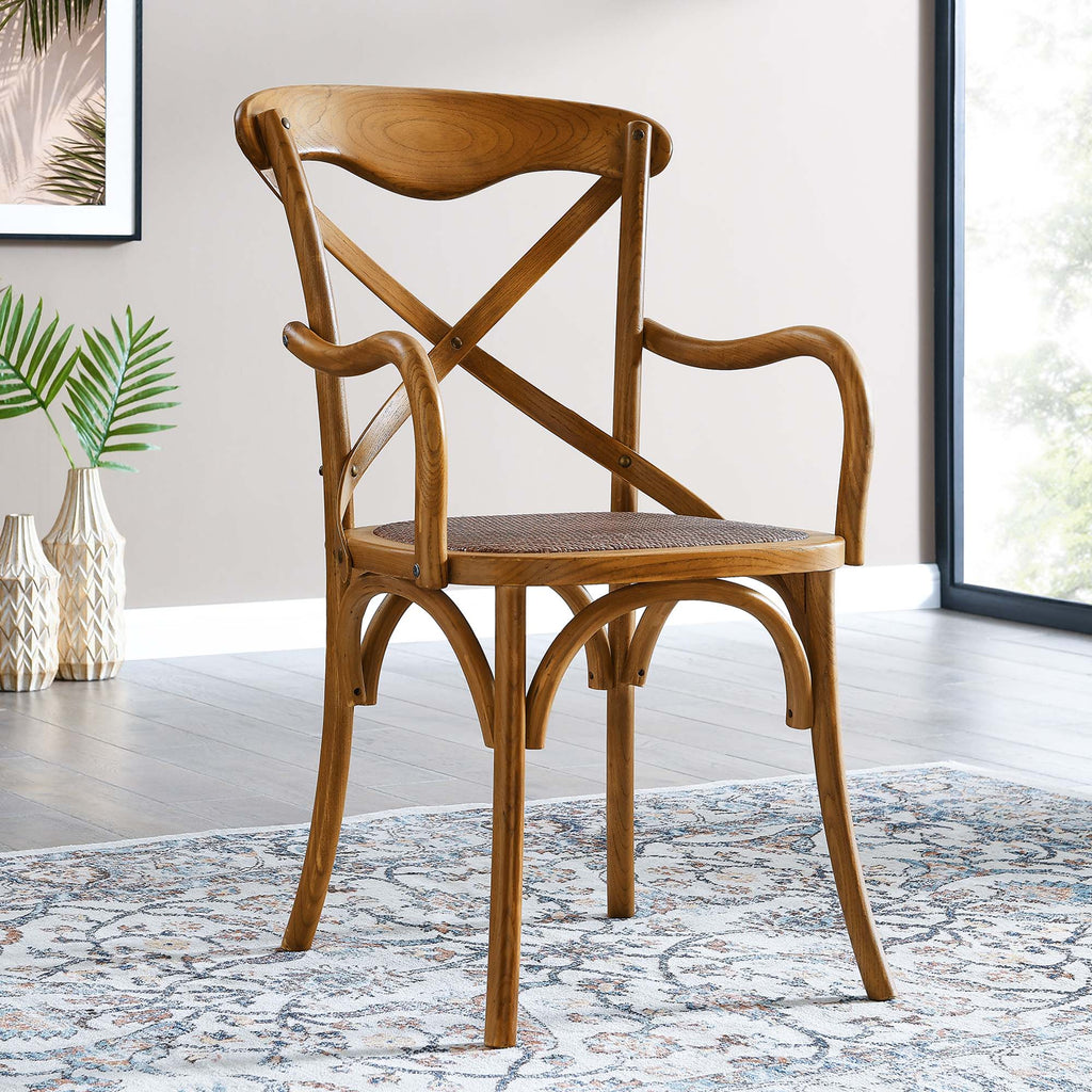 Gear Dining Armchair - Walnut