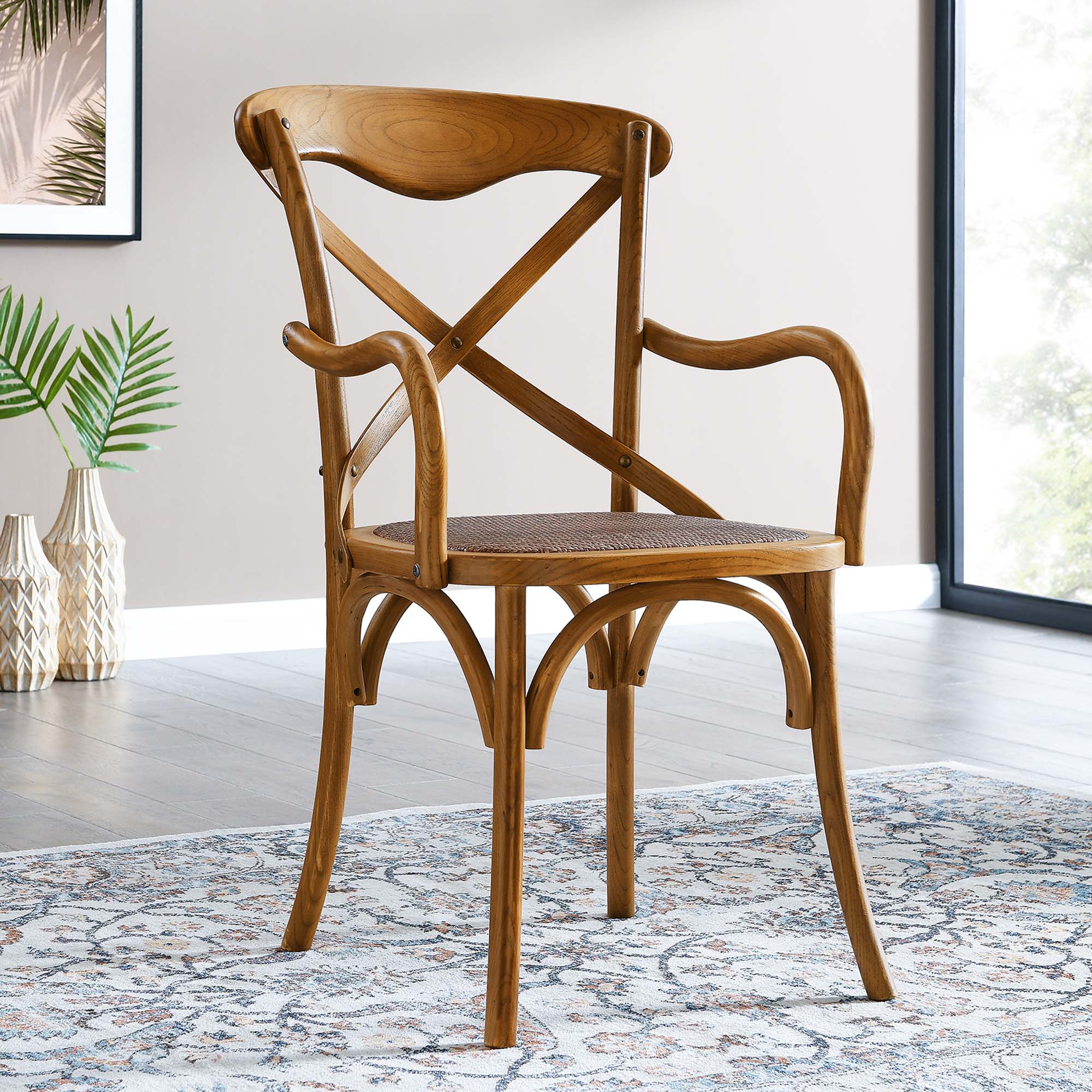 Gear Dining Armchair - Walnut