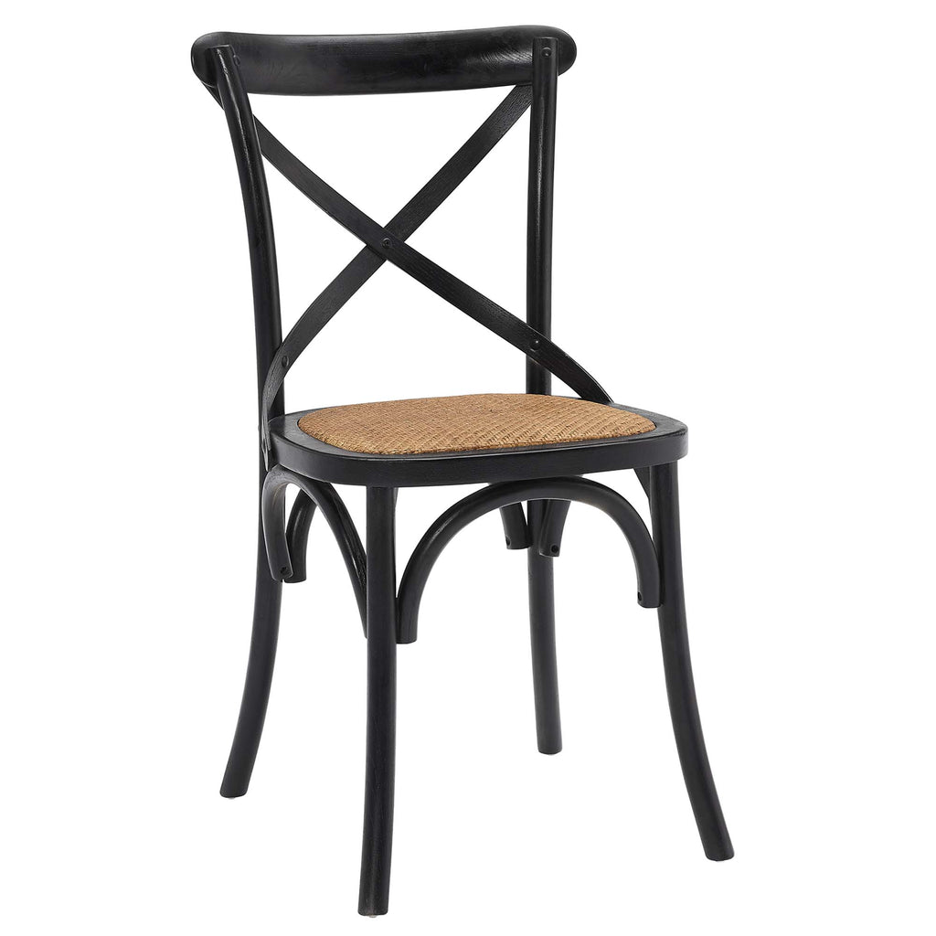 Gear Dining Side Chair - Black (EEI-1541-BLK)
