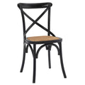 Gear Dining Side Chair - Black (EEI-1541-BLK)