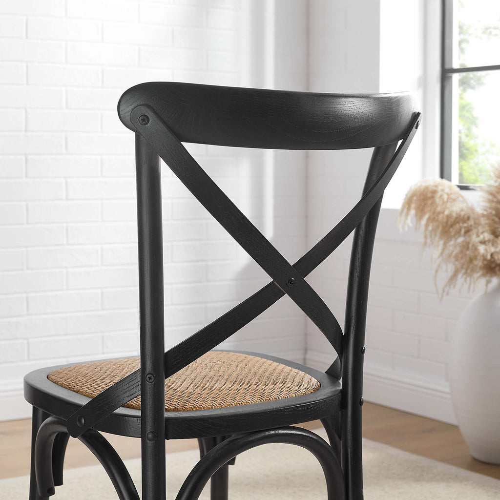 Gear Dining Side Chair - Black (EEI-1541-BLK)