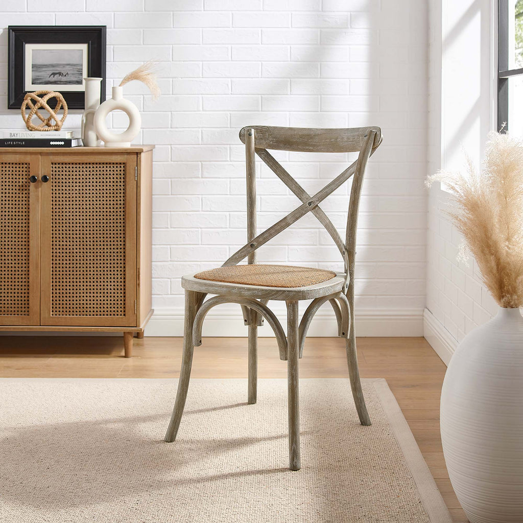 Gear Dining Side Chair - Gray (EEI-1541-GRY)