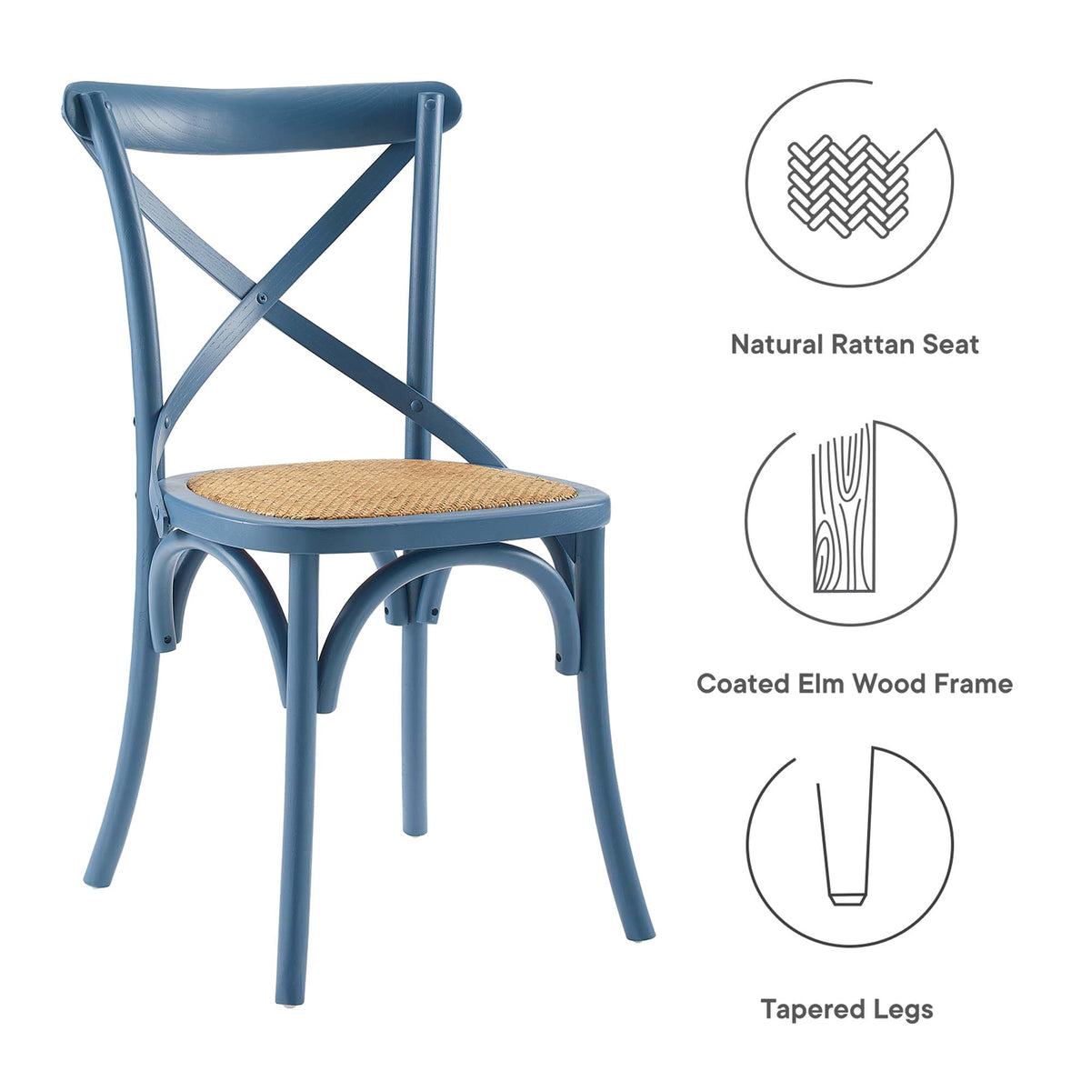 Gear Dining Side Chair - Harbor