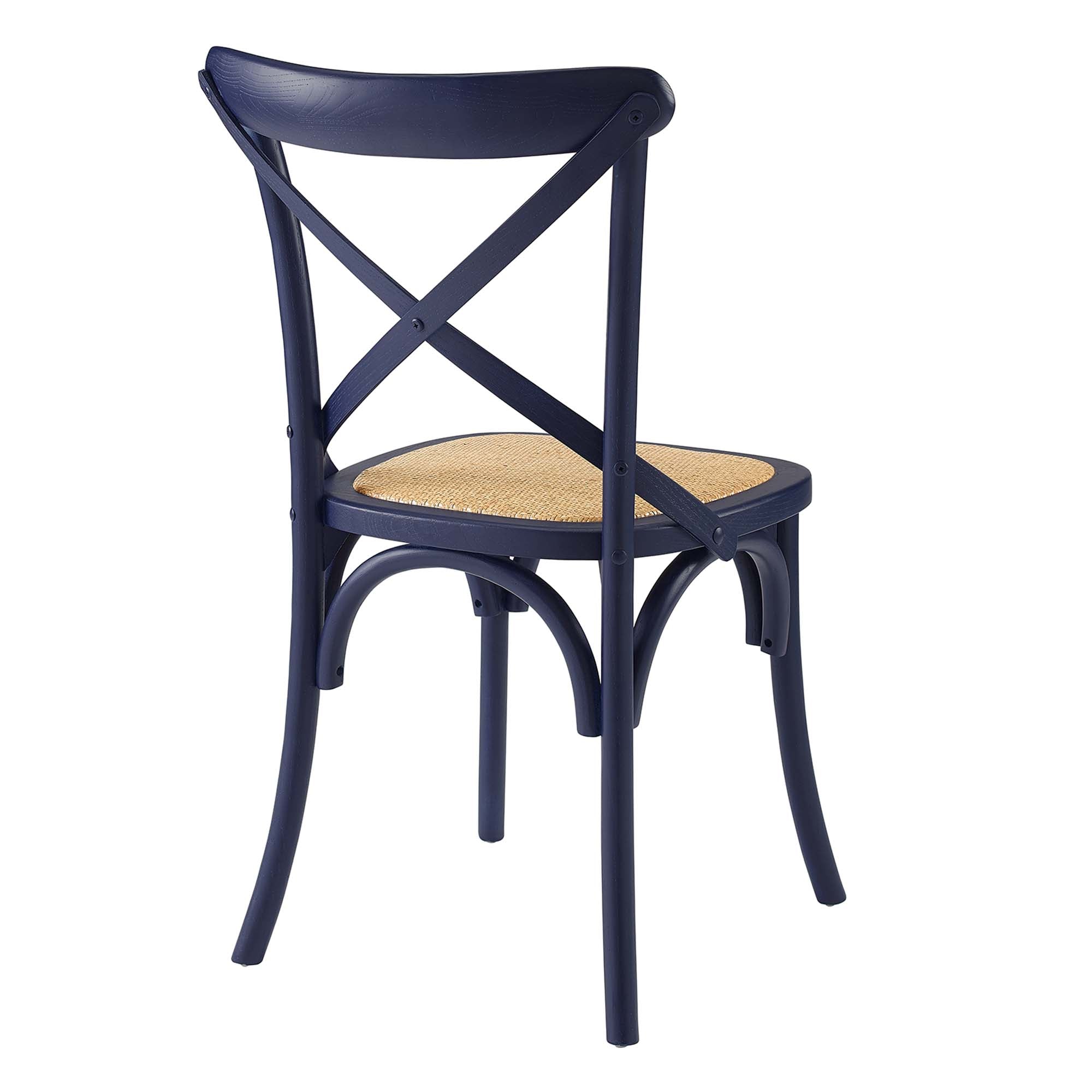 Gear Dining Side Chair - Midnight Blue (EEI-1541-MID)