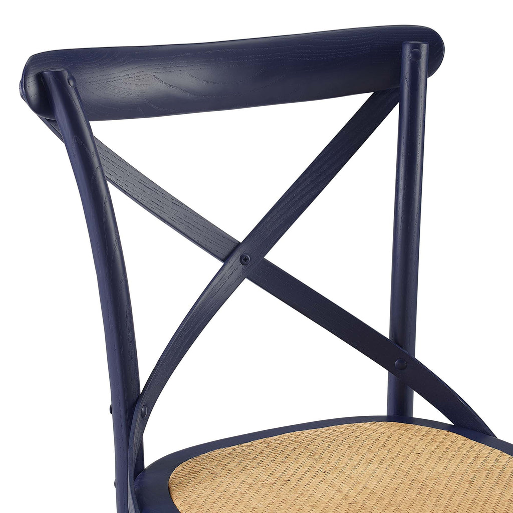 Gear Dining Side Chair - Midnight Blue (EEI-1541-MID)