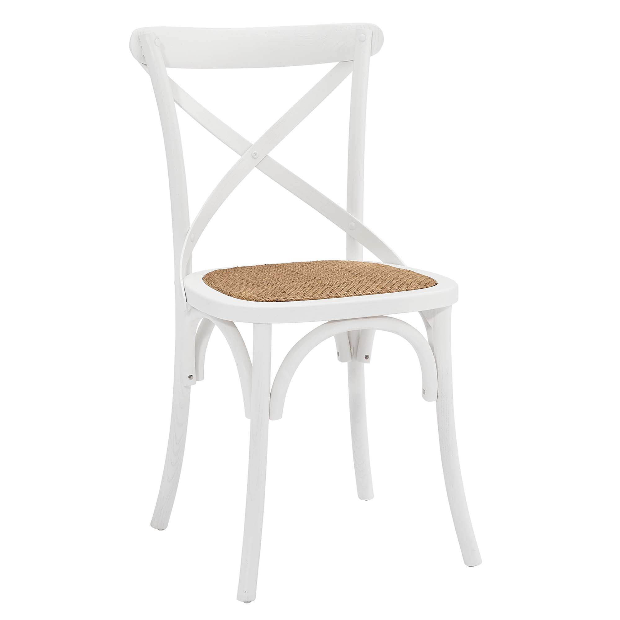Gear Dining Side Chair - White (EEI-1541-WHI)