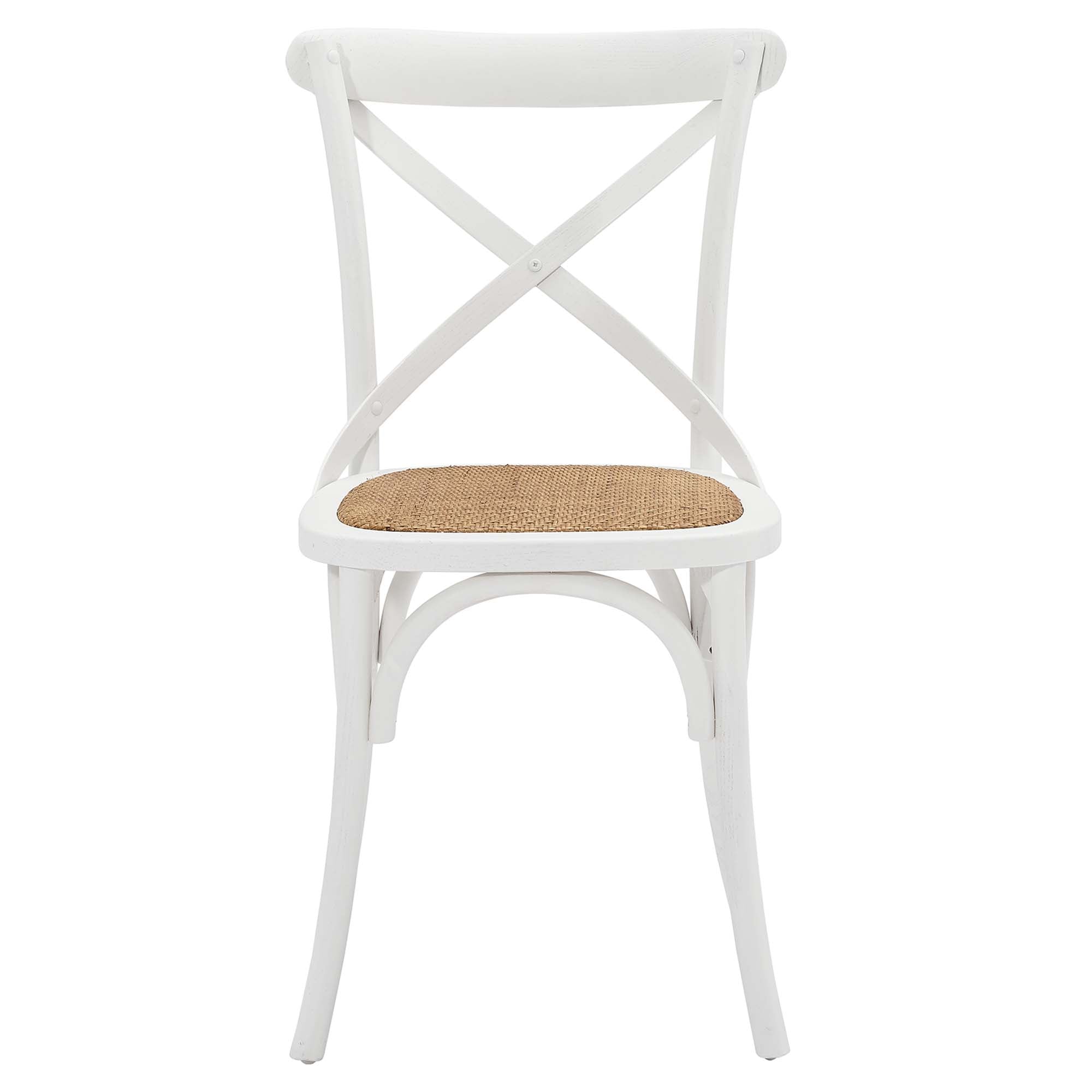Gear Dining Side Chair - White (EEI-1541-WHI)
