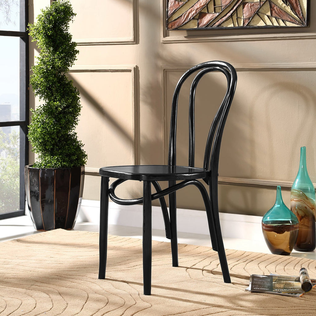 Eon Dining Side Chair - Black