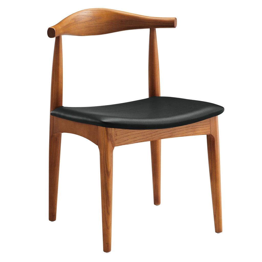 Tracy Wood Dining Chairs Set of 4 - Black