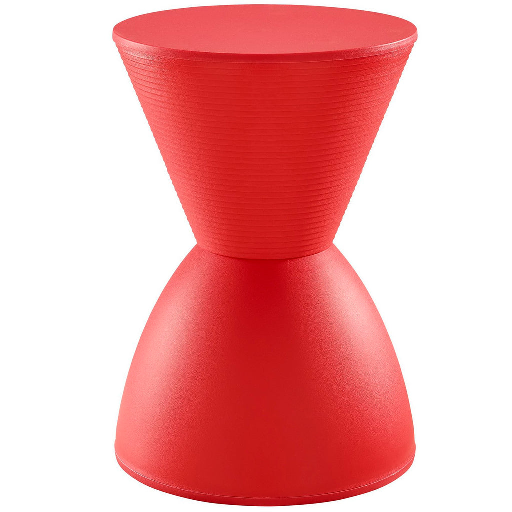 Haste Backless Stool - Red