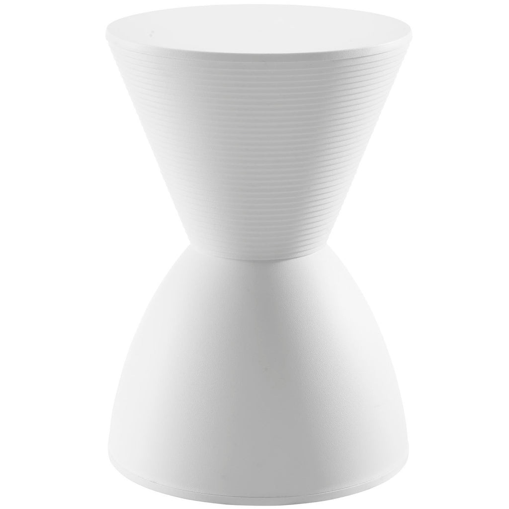 Haste Backless Stool - White