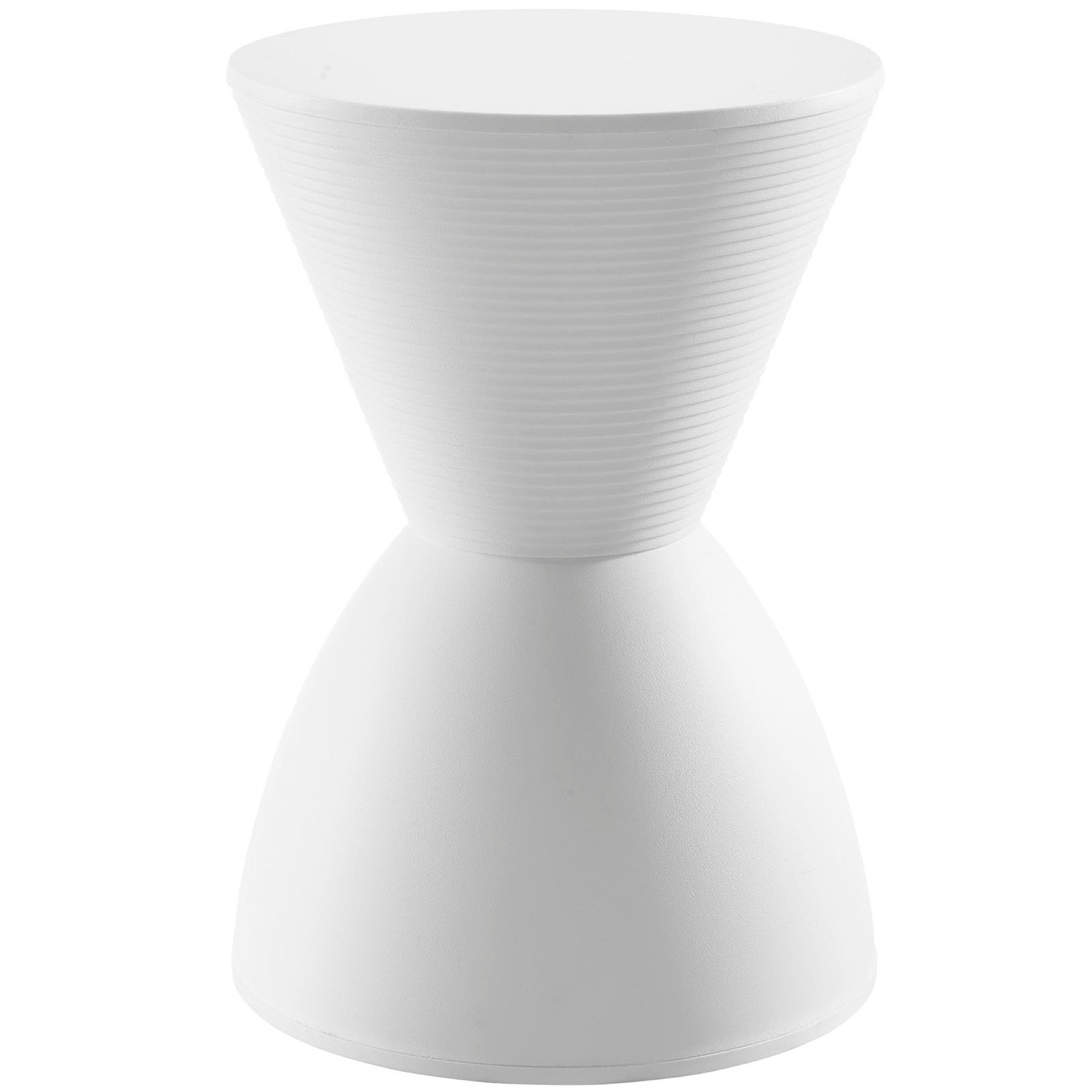 Haste Backless Stool - White