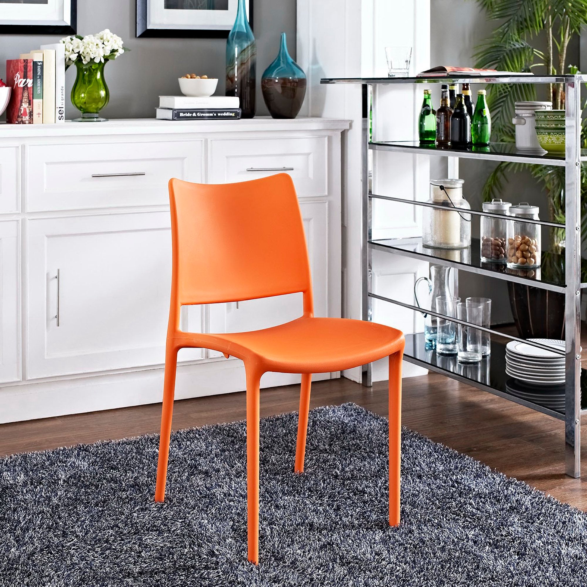 Hipster Dining Side Chair - Orange