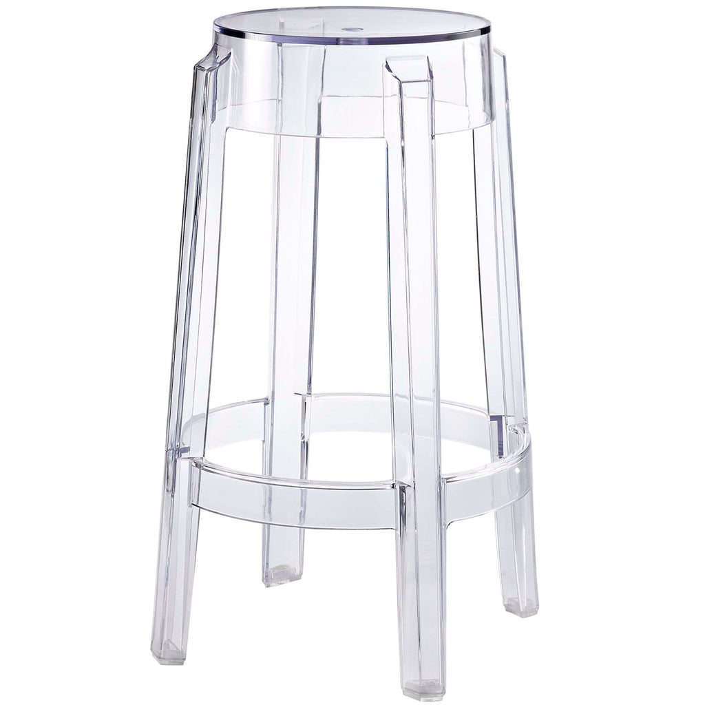 Casper Backless Counter Stool - Clear