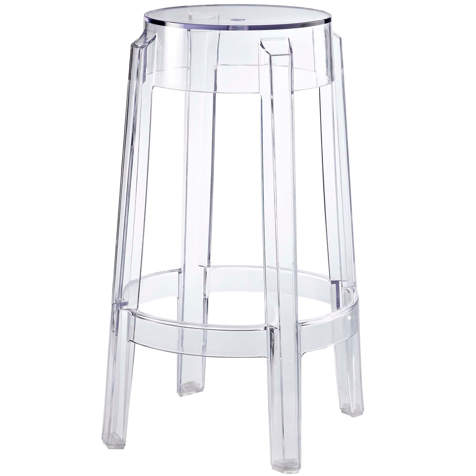 Casper Backless Counter Stool - Clear