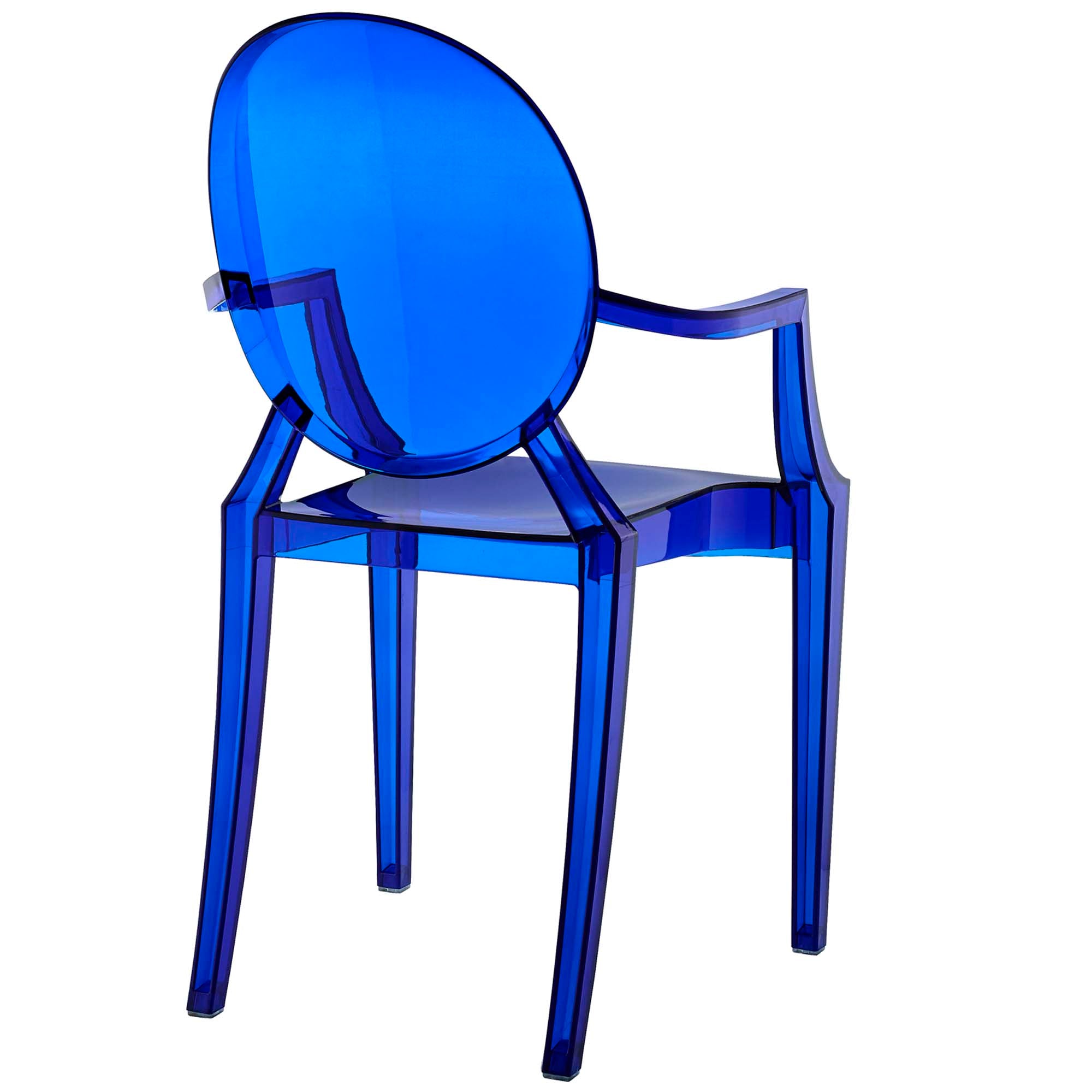 Casper Dining Armchairs Set of 4 - Blue