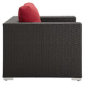 Sojourn Outdoor Patio Sunbrella Armchair - Canvas Red