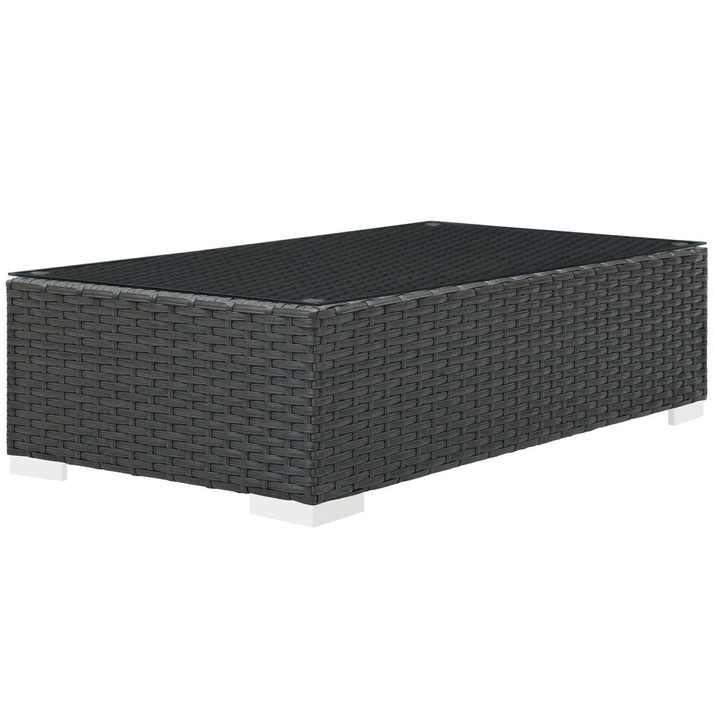 Sojourn Outdoor Patio Coffee Table - Chocolate