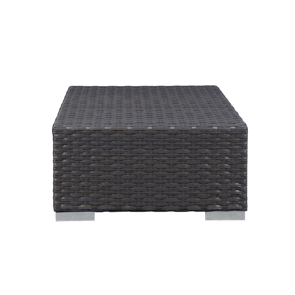 Sojourn Outdoor Patio Sunbrella Ottoman - Canvas Navy