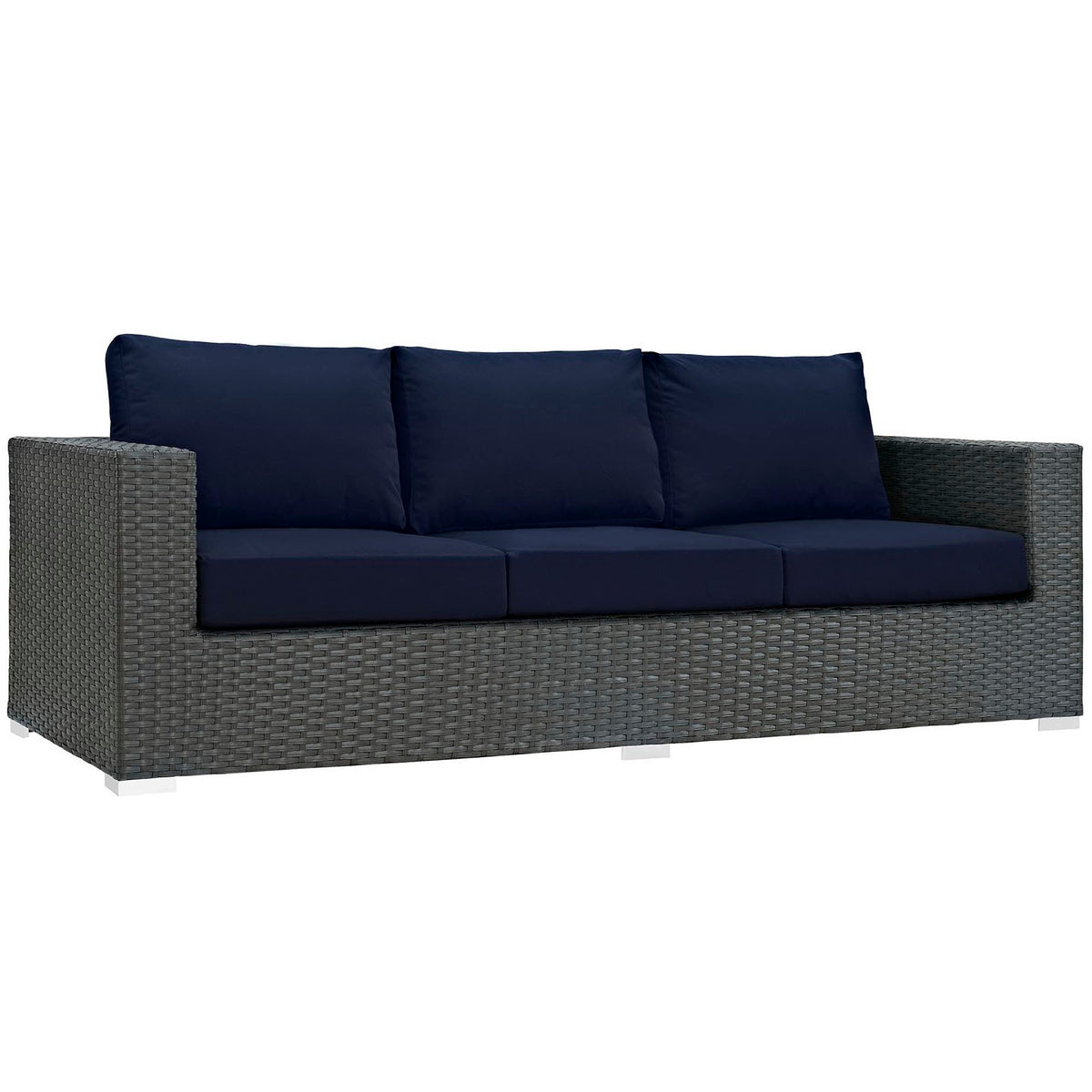 Sojourn Outdoor Patio Sunbrella Sofa - Canvas Navy