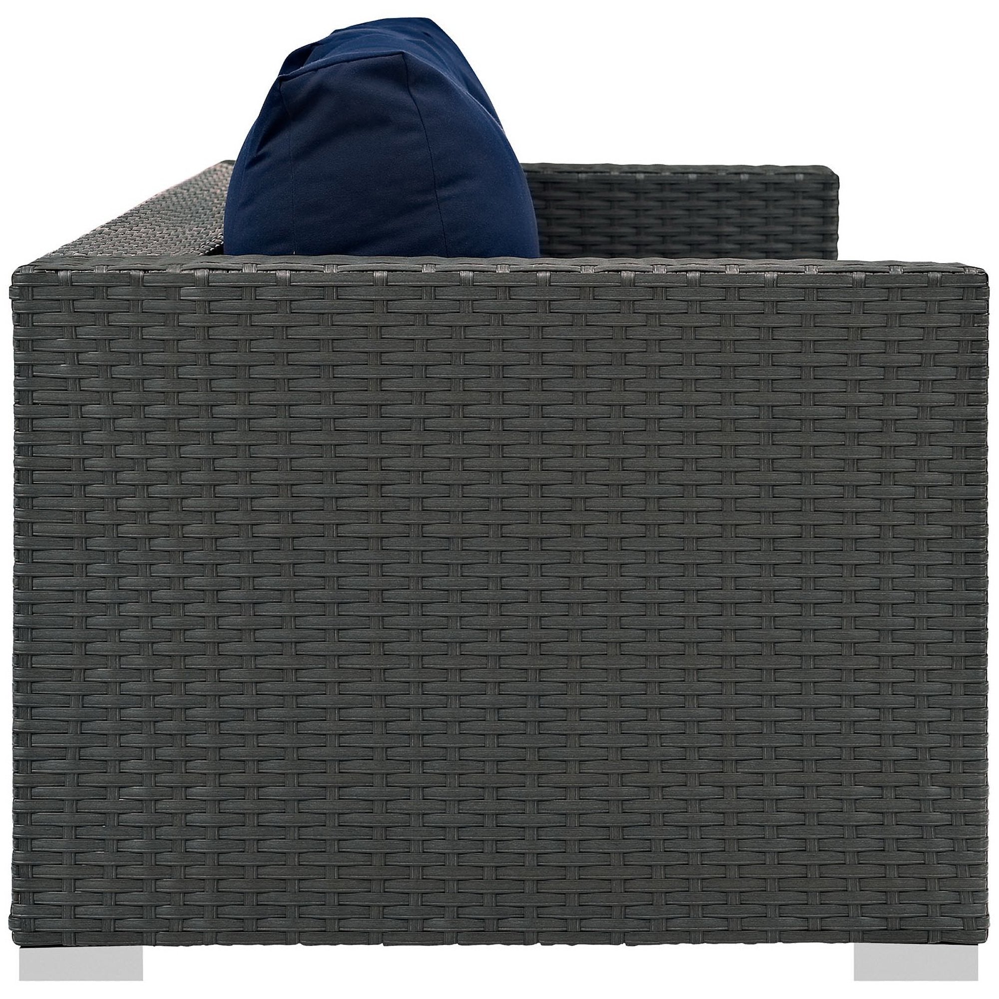 Sojourn Outdoor Patio Sunbrella Sofa - Canvas Navy