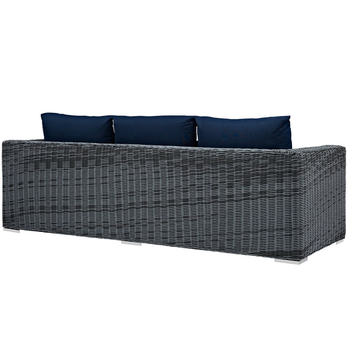 Summon Outdoor Patio Sunbrella Sofa - Canvas Navy