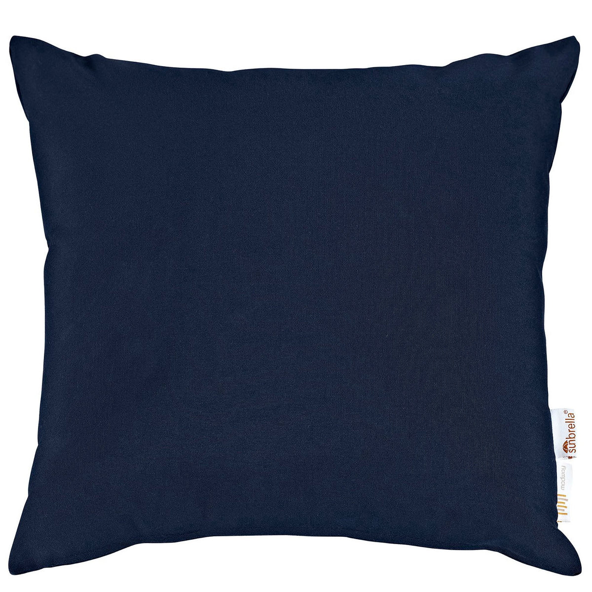 Summon 2 Piece Outdoor Patio Sunbrella Pillow Set - Navy