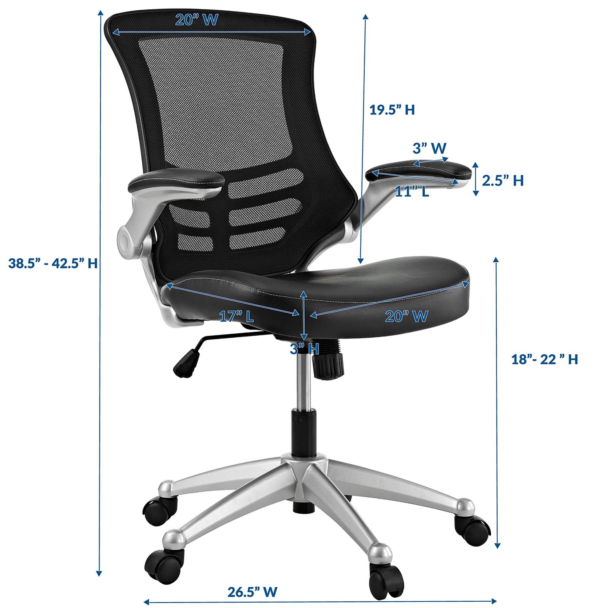 Attainment Office Chair - Black