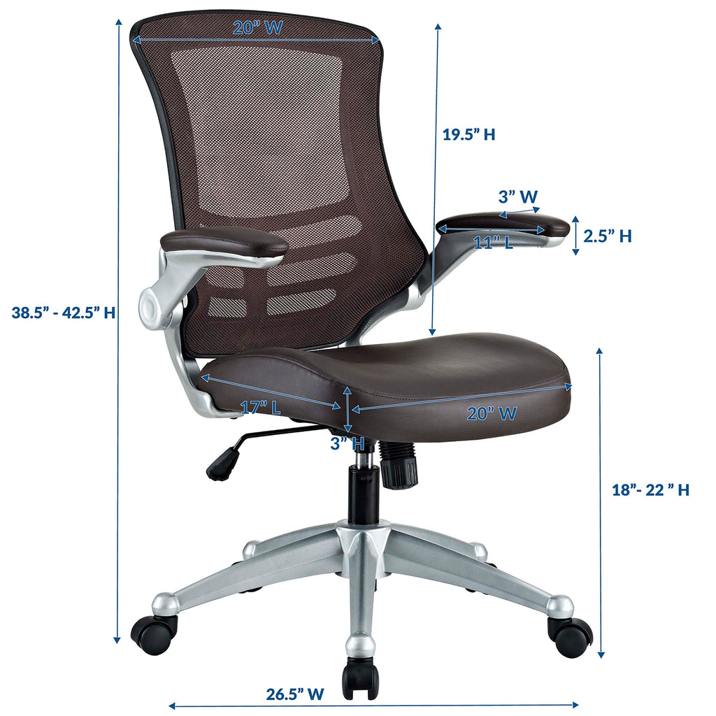 Attainment Office Chair - Brown