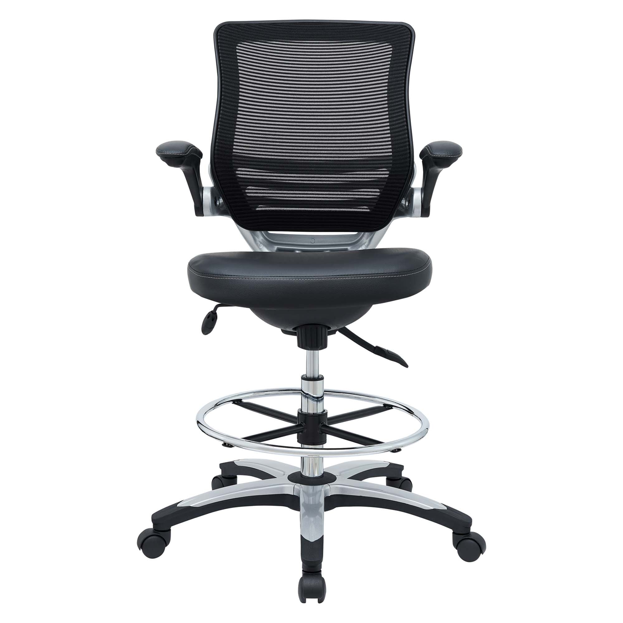 Edge Drafting Chair - Black