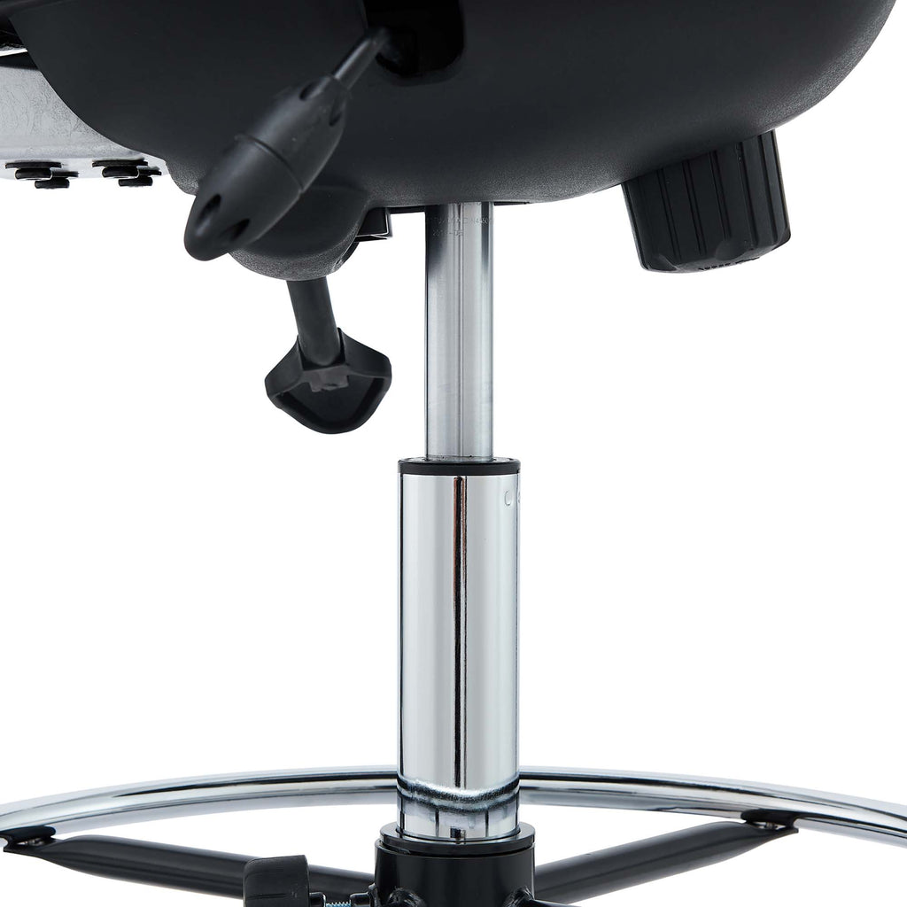Edge Drafting Chair - Black