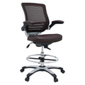 Edge Drafting Chair - Brown