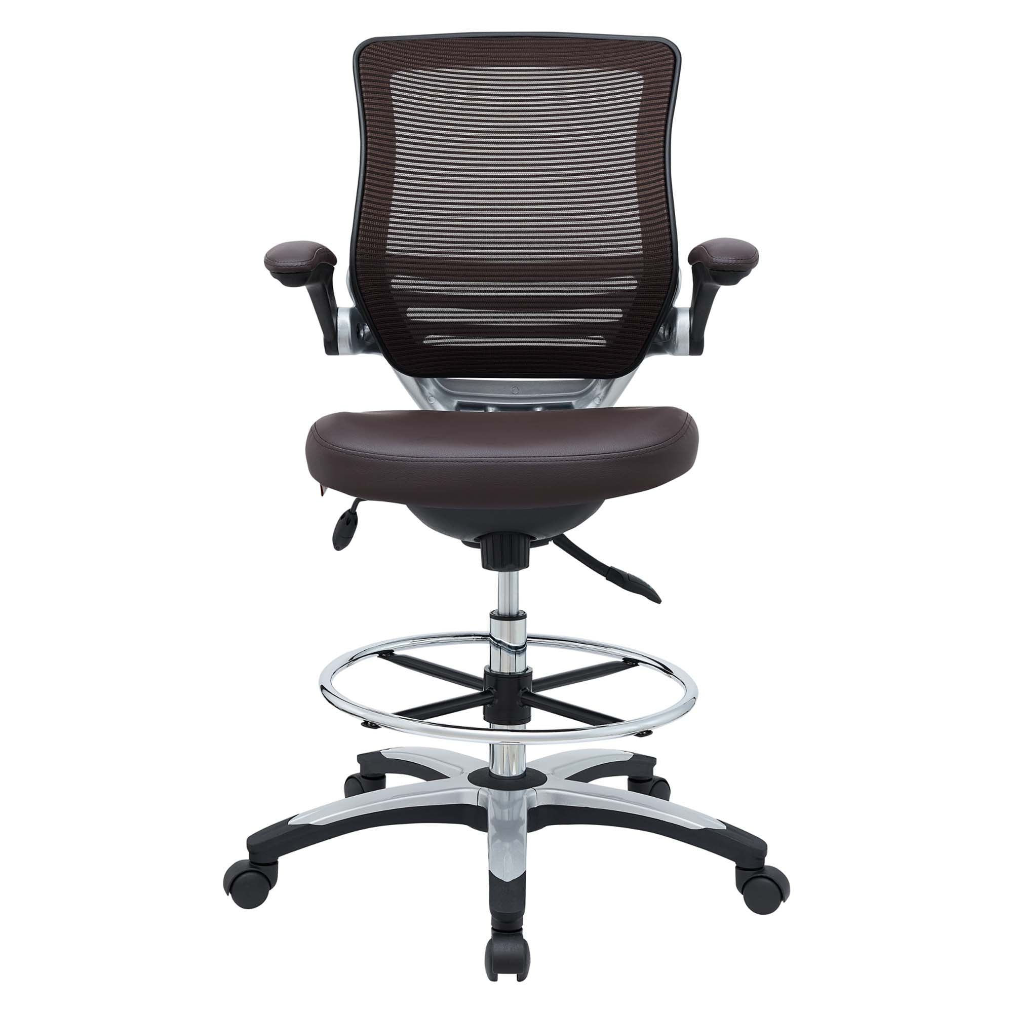 Edge Drafting Chair - Brown