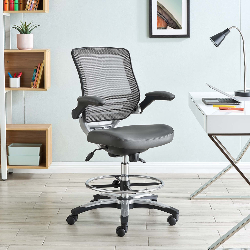 Edge Drafting Chair - Gray