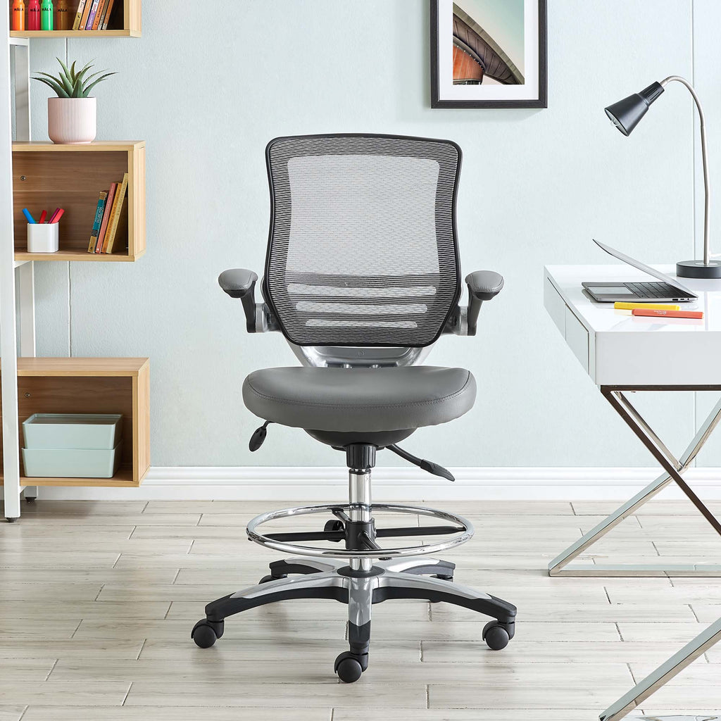 Edge Drafting Chair - Gray