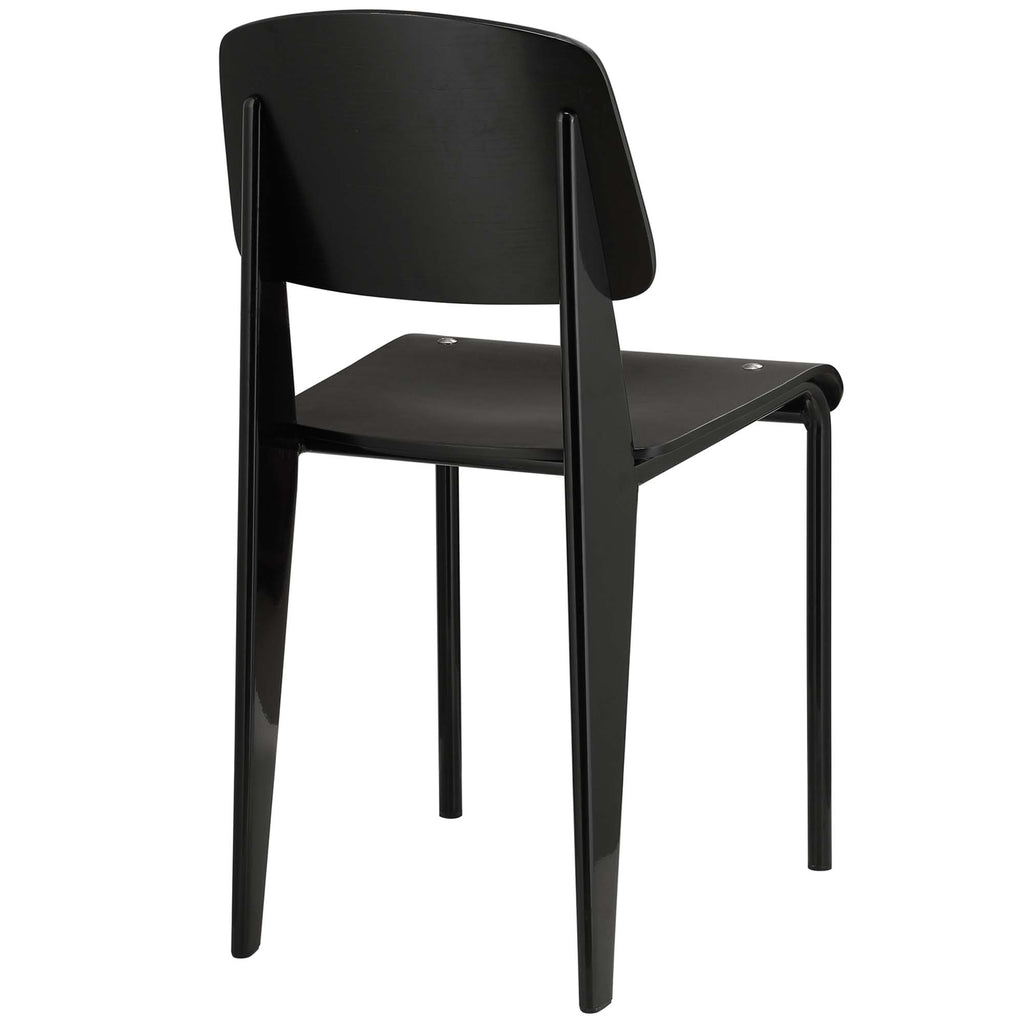 Cabin Dining Side Chair - Black Black